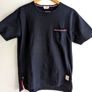 Thom Browne Dark Blue T-Shirt (Size 3/Large)